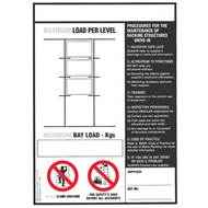 Picture of Weight Load Notices