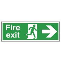 Picture of Fire Exit Right Arrow Sign