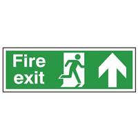 Picture of Fire Exit Up Arrow Sign