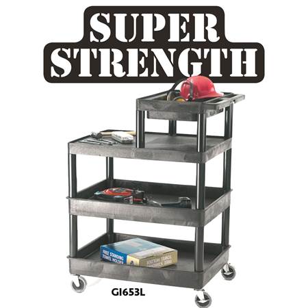 Picture for category Multi Purpose Trolleys with half top tier
