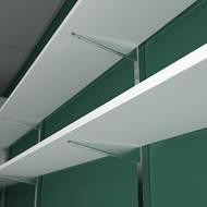 Picture of Sapphire Adjustable Steel Shelving - Mitred Beams